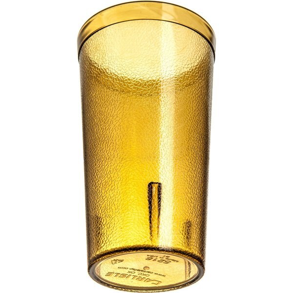SAN Tumbler, 16 oz., 6/Pack, Amber, PK12