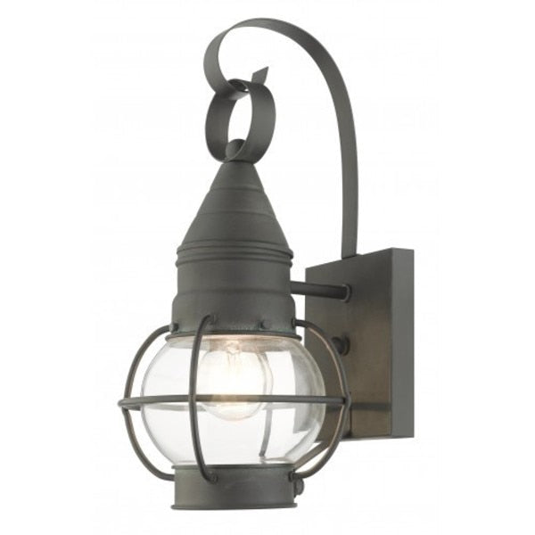 Charcoal Outdoor Wall Lantern, 1 Light