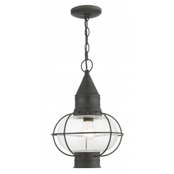 Charcoal Outdoor Pendant Lantern, 1 Light