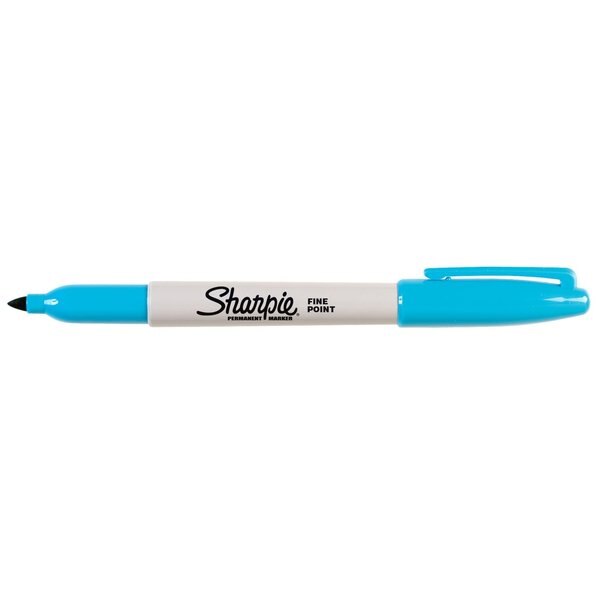 Perm Marker, Fine Point, Turquoise Ink