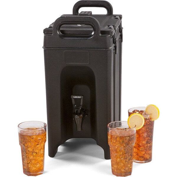 Cateraide, LD Insltd Bev Srvr, 2.5 gal., Bk