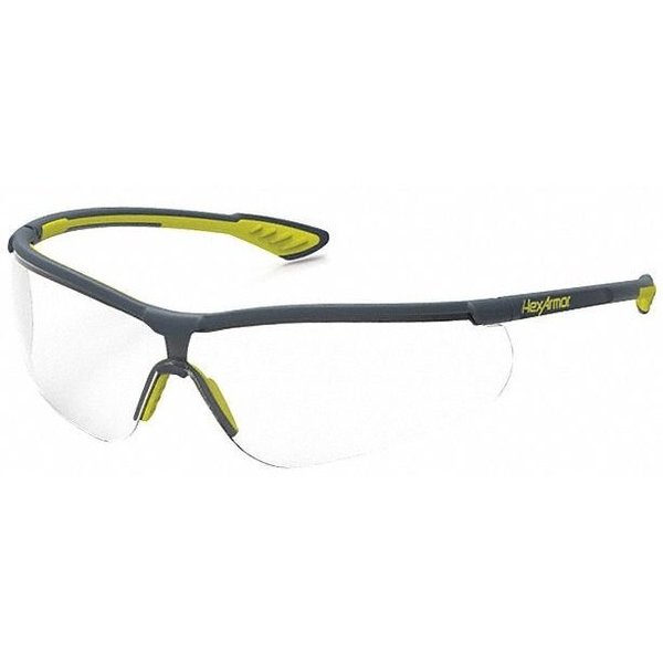 Safety Glasses, VS250, Anti-Fog Coating, TruShield S, Half-Frame Clear Lens