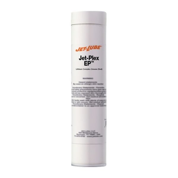 Jet-Plex EP, Multipurpose Grease, Lithium Complex, NLGI Grade 2, 14 oz Cartridge, Red