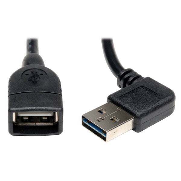 Reversible USB Extension Cable, Black