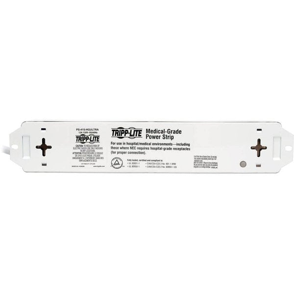 Outlet Strip, 6 ft. Cord L, 1-1/2