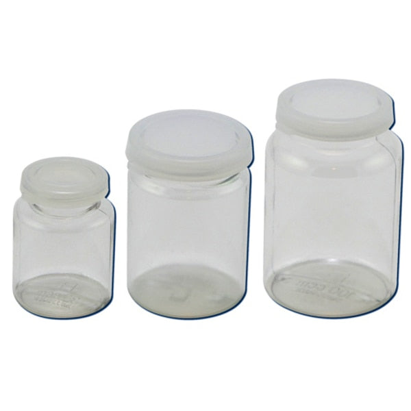 PET Wide Mouth Bottle, w/Snap-on Ca, PK10
