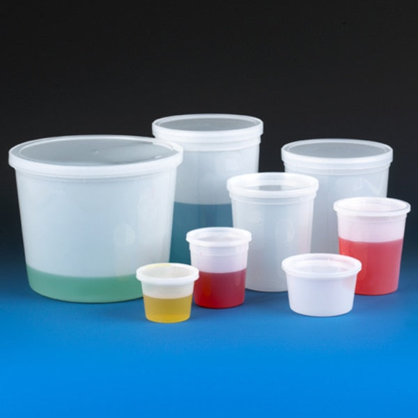 Container, 16 oz. (500mL), Hdpe, PK100