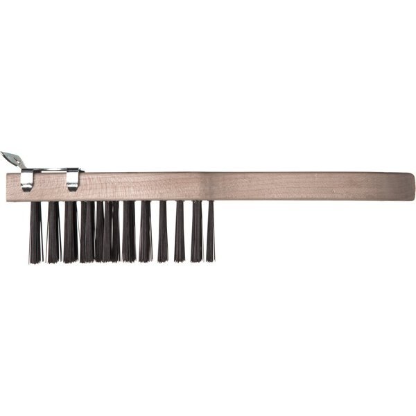 Wood Hdl Scraper, Tempered Stl Brstl, PK12