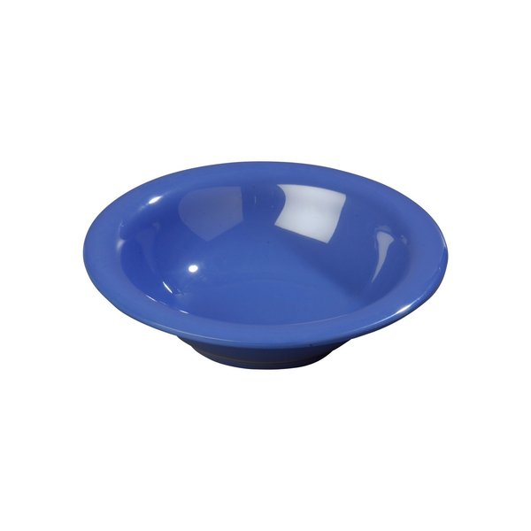 Melamine Rimmed Bowl, 12 oz., Blue, PK24