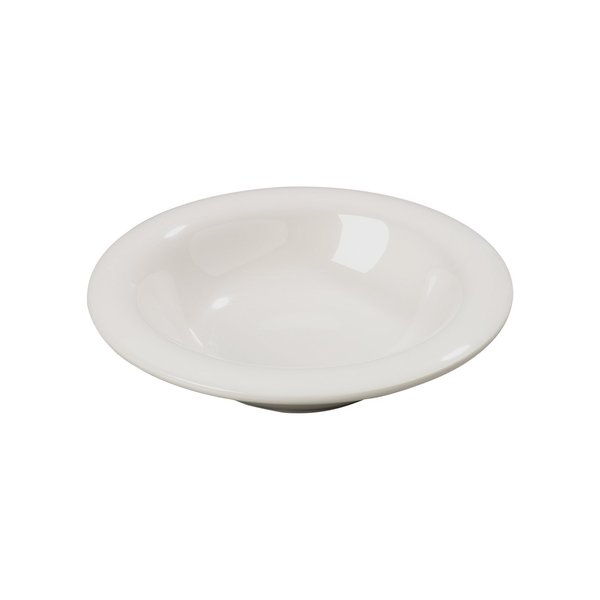 Melamine Rim Bowl, 6 oz., Bone, PK48