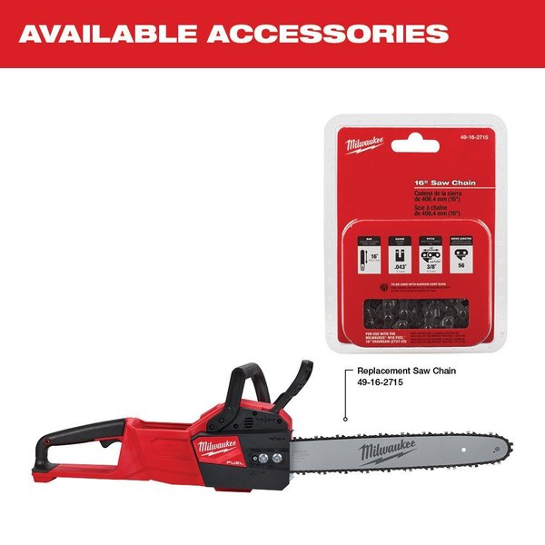 Cordless Chainsaw Kit, w/Search Light