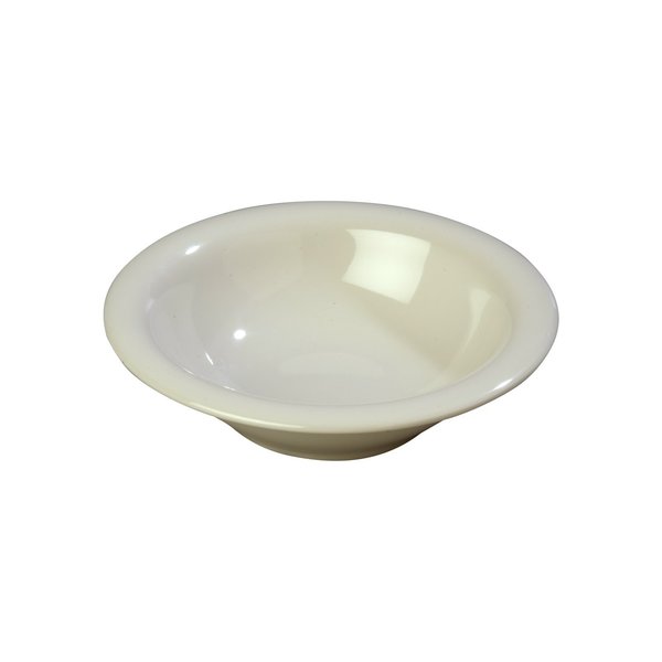Melamine Rimmed Bowl, 12 oz., Bone, PK24