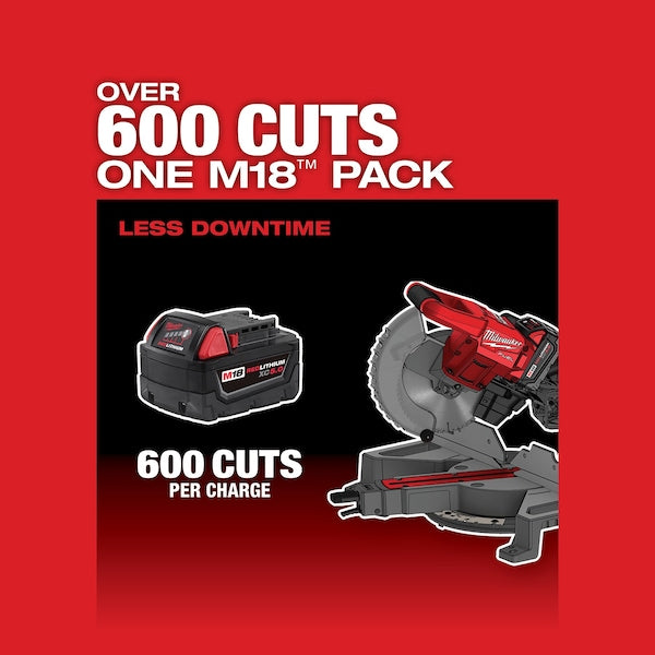 M18 FUEL 7-1/4â Dual Bevel Sliding Compound Miter Saw