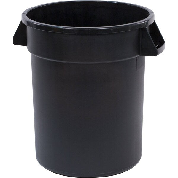 20 gal Round Trash Can, Black