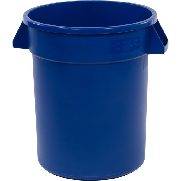 20 gal Round Trash Can, Black