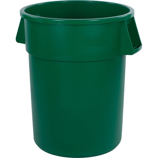 55 gal Round Trash Can, Green