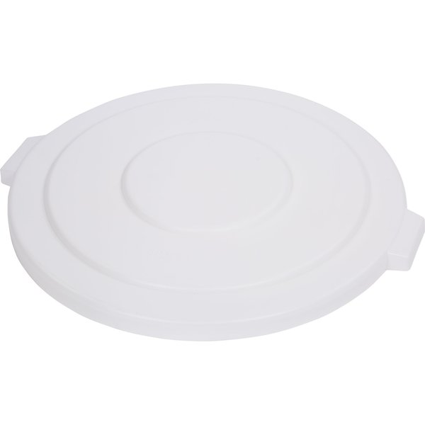 55 Gal Trash Can Lid, White