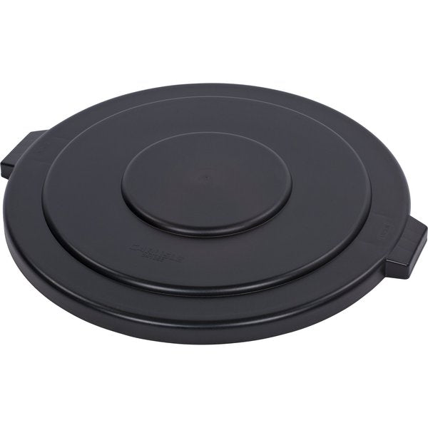 Trash Can Lid, 55 gal Bronco Can Lid Blk