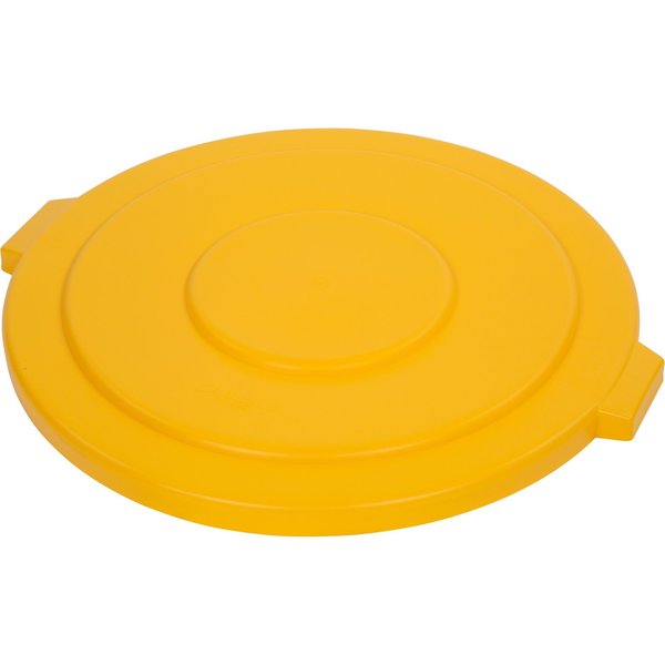 55 Gal Trash Can Lid, Yellow