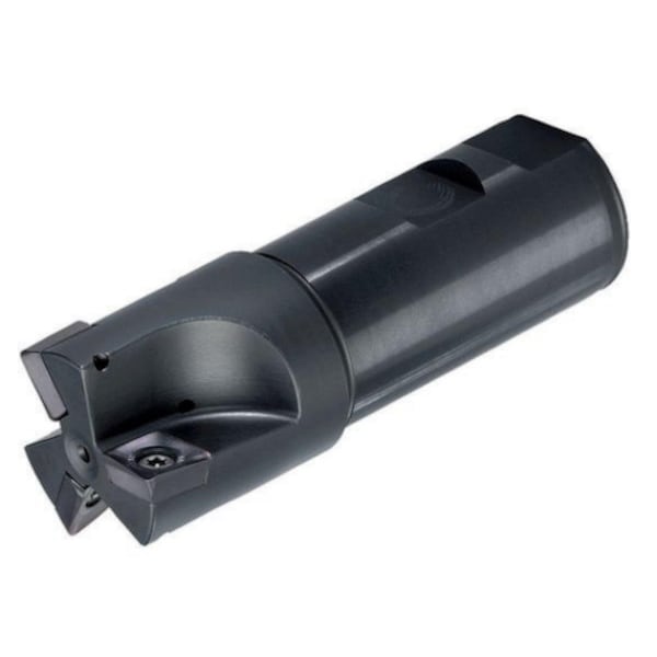 Indexable Square Shoulder End Mill, M690 Series, High Speed Steel, 0.4000 in Depth of Cut