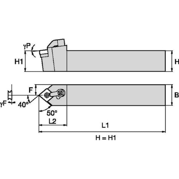 Toolholder, Inch Clamping System M