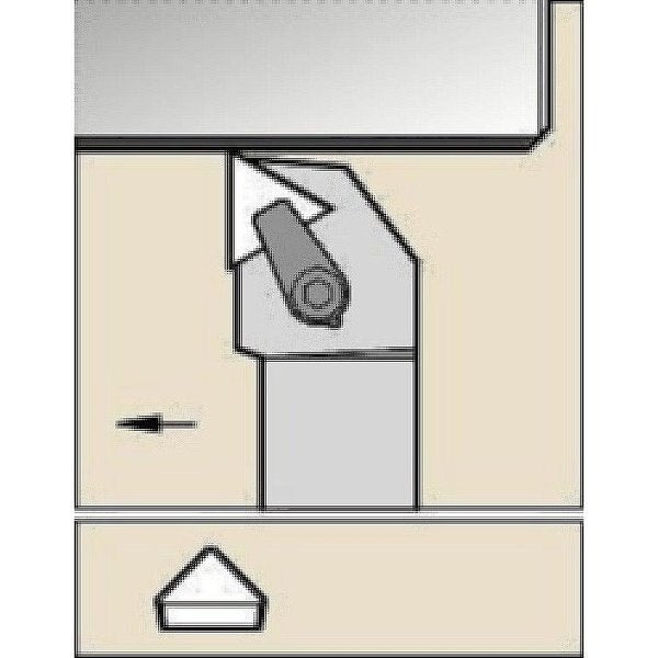 Toolholder, ISO C Clamping