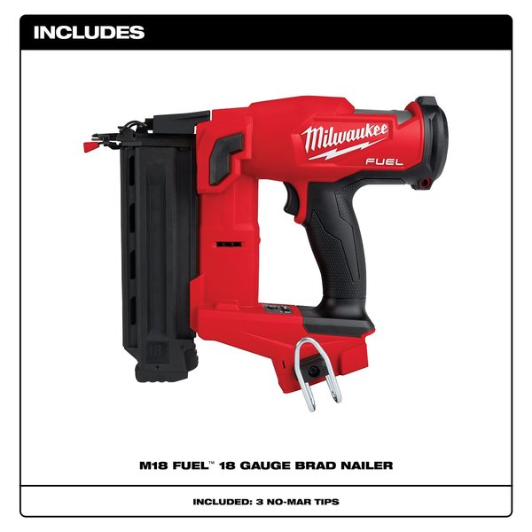 M18 FUEL 18 Gauge Brad Nailer (Tool Only)
