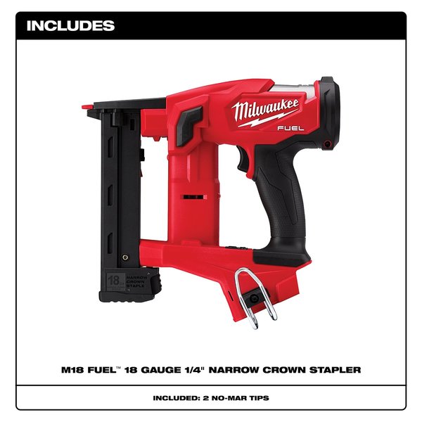 M18 FUEL 18 Gauge 1/4 in. Narrow Crown Stapler (Tool Only)