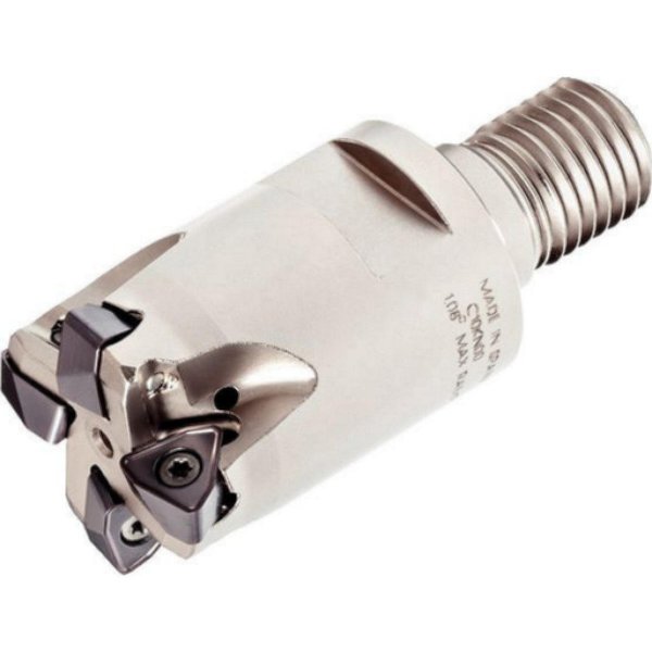 Indexable Profiling End Mill, M370 Series, High Speed Steel, 1.25mm Depth of Cut