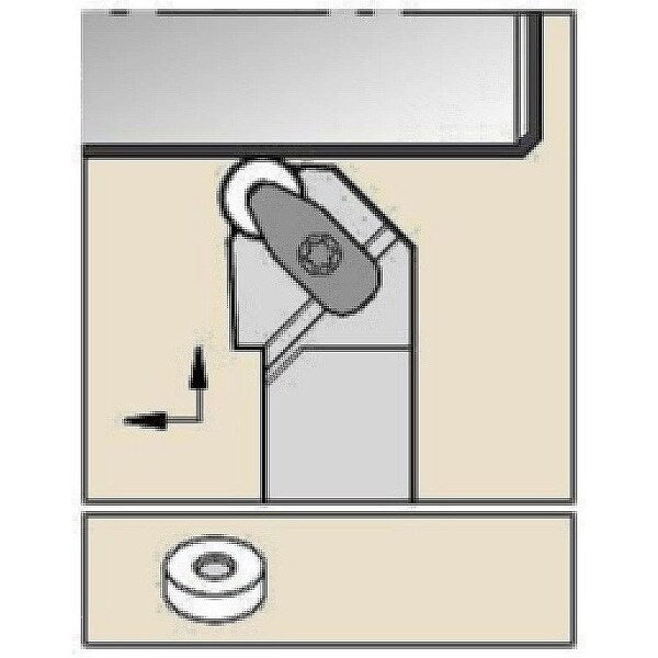 Toolholder, ISO, D-Style Clamping