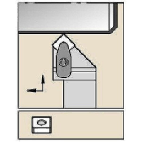 Toolholder, ISO, D-Style Clamping