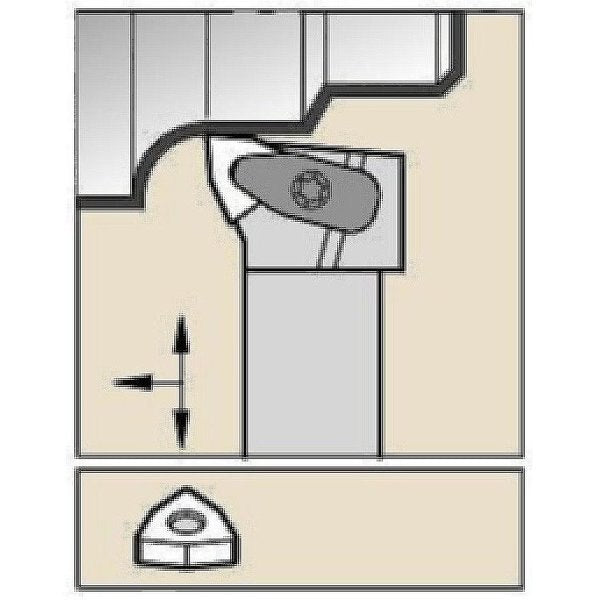 Toolholder, ISO, D-Style Clamping