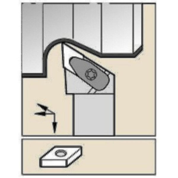Toolholder, ISO, D-Style Clamping