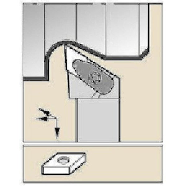 Toolholder, ISO, D-Style Clamping