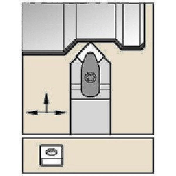 Indexable Toolholder, DSDN,