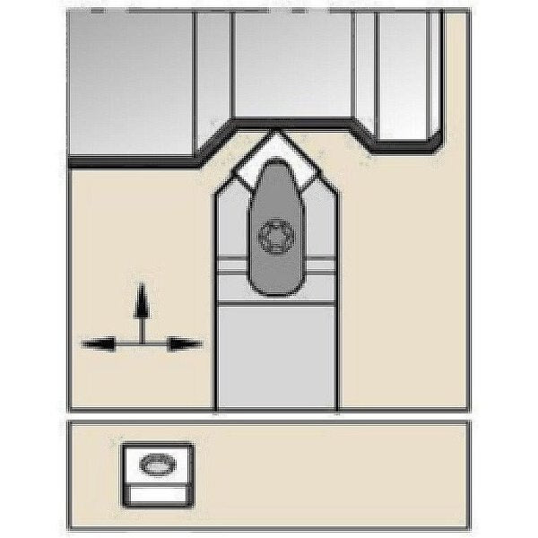 Indexable Toolholder, DSDN,