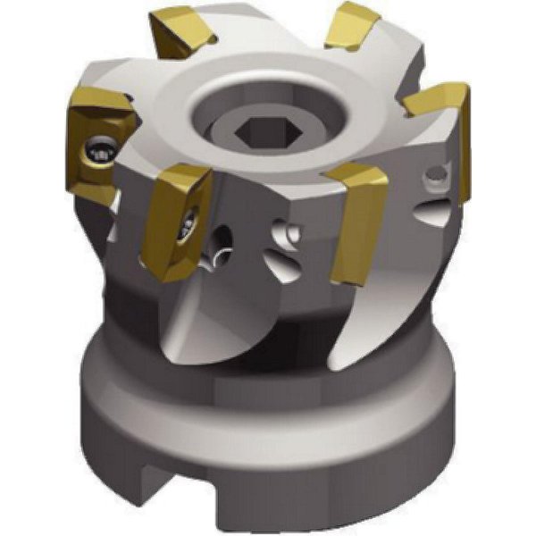 Indexable Face Mill, VSM17 Series, High Speed Steel, 15.80mm Depth of Cut