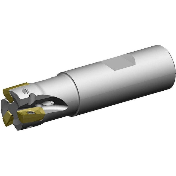Indexable Square Shoulder End Mill, VSM11 Series, High Speed Steel, 11.53mm Depth of Cut