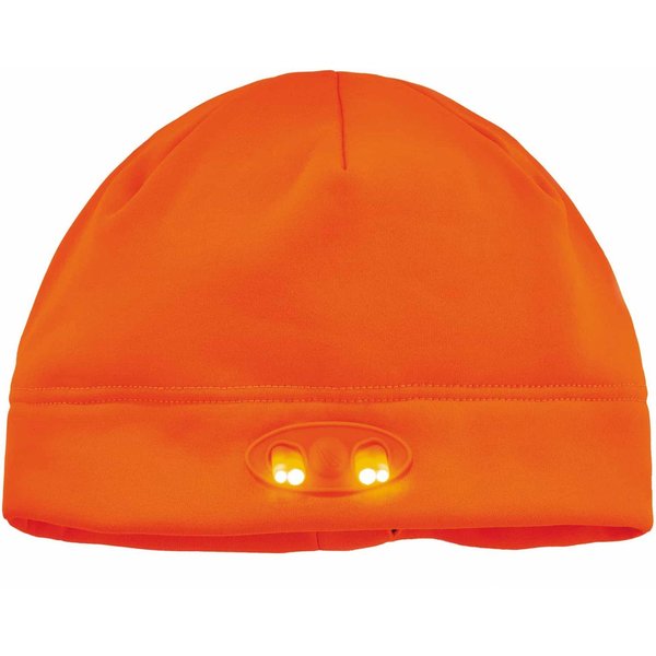 Beanie Cap, Over The Head, Orange