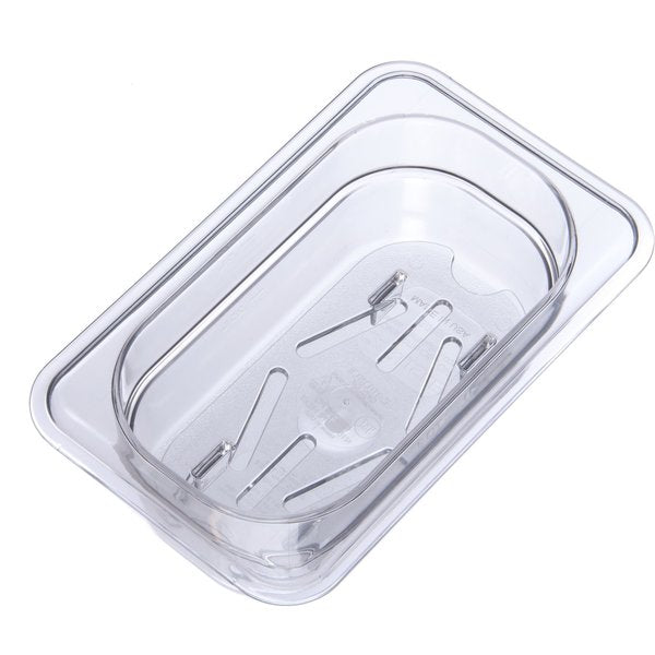 Drain Grate, Food Pan PC, 1/9, Clr, PK6