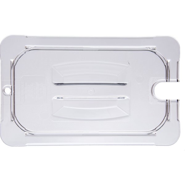Univ Hndld NotchdLid, 1/4 Food Pan, Cl, PK6