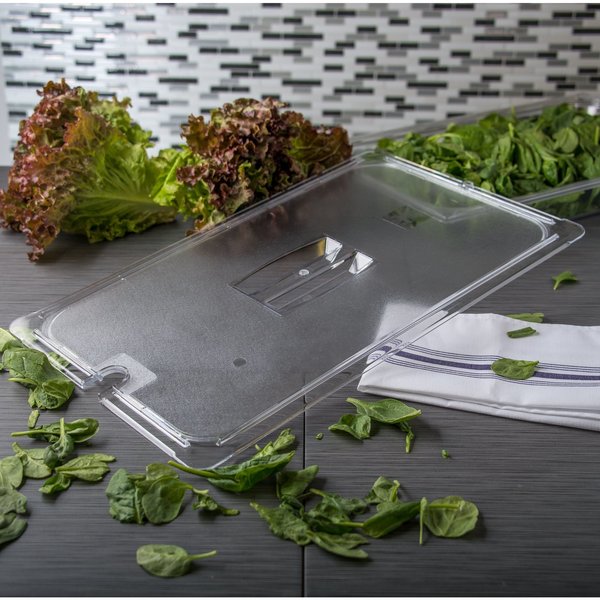 Univ Hndld Notched Lid, Full Food Pan, PK6