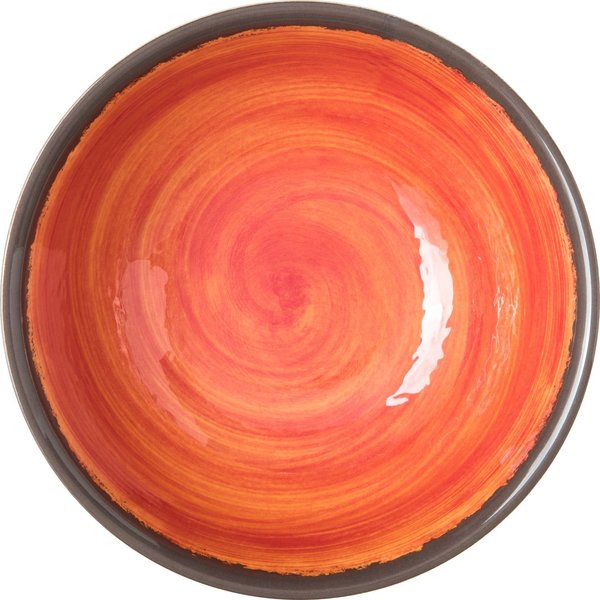 Melamine Small Bowl, 17 oz., Fireball, PK12
