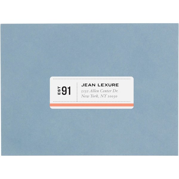 AveryÂ® Easy PeelÂ® Address Labels, Permanent Adhesive, 1
