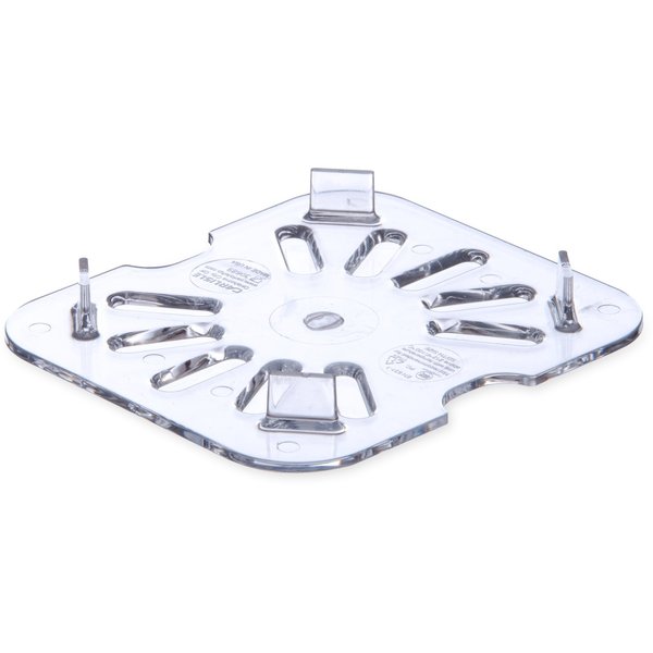 Drain Grate, Food Pan PC, 1/6, Clr, PK6