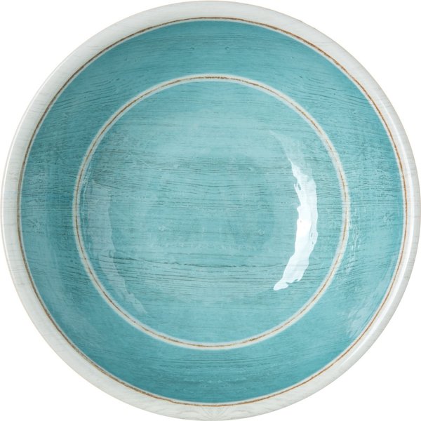Melamine Small Bowl, 17 oz., Aqua, PK12