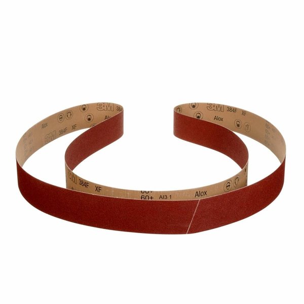 Cloth Belt 384F, 1inx30in, 120+ XF-wt, Fabri-Lok Splice, 200/pk