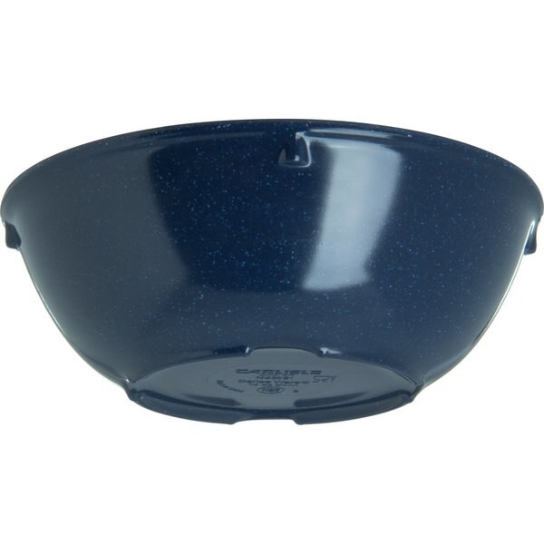 Melamine Nappie Bowl, 14 oz., Blue, PK48