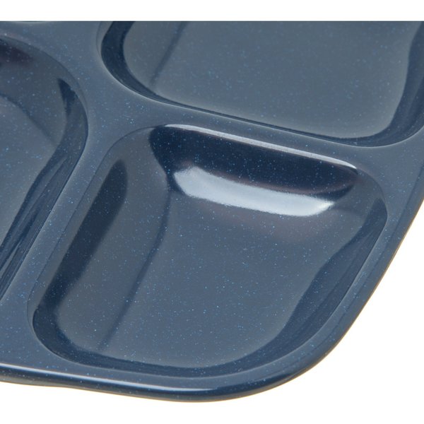 Server Tray, 4-Comp, Blue, PK36