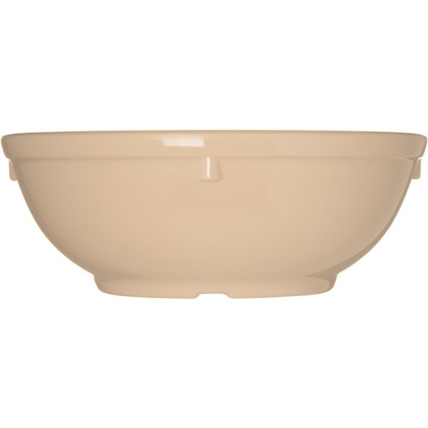 Melamine Nappie Bowl, 16 oz., Tan, PK48